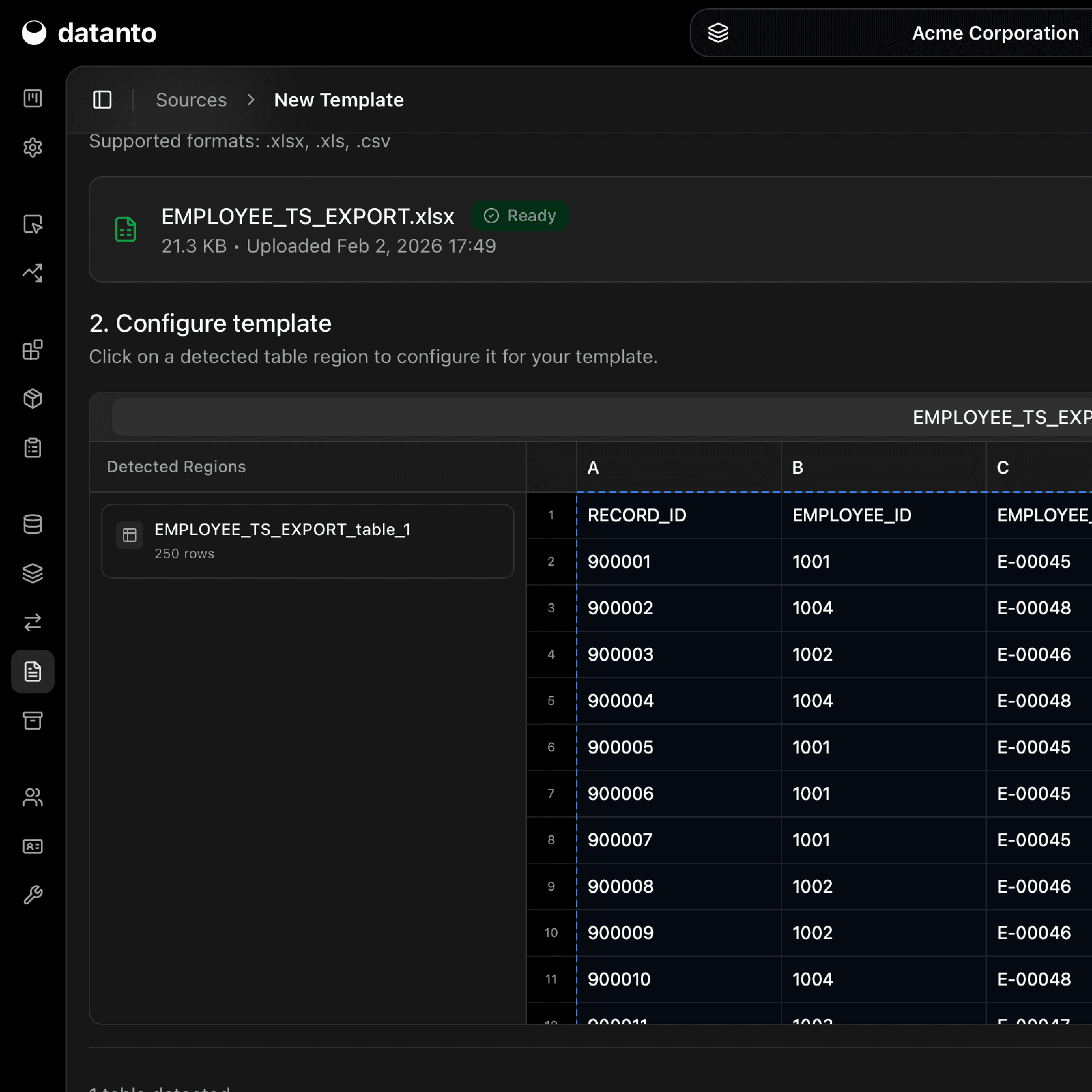 Smart ETL pipeline interface