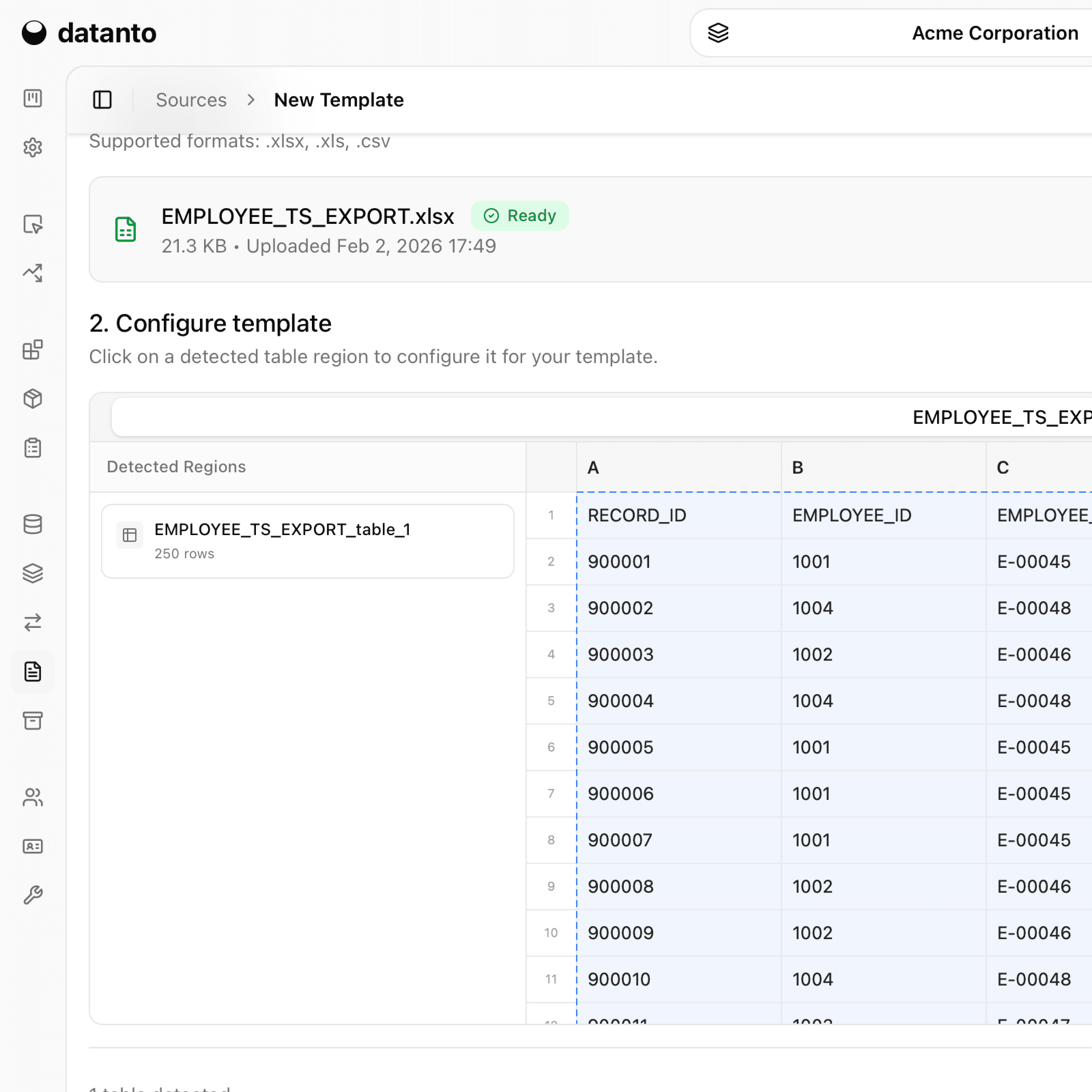 Smart ETL pipeline interface